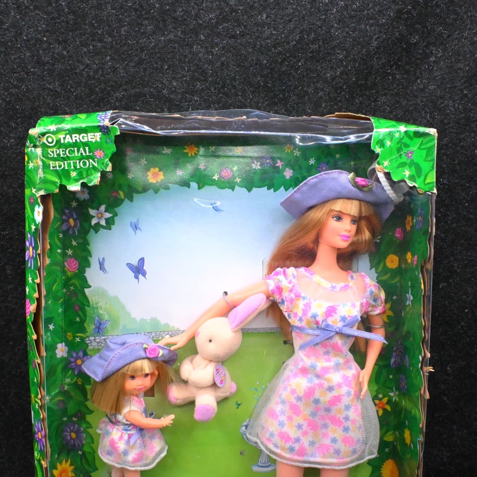 NIB 1998 Mattel Easter Bunny Fun Barbie Kelly 21720 - Thumbnail 5