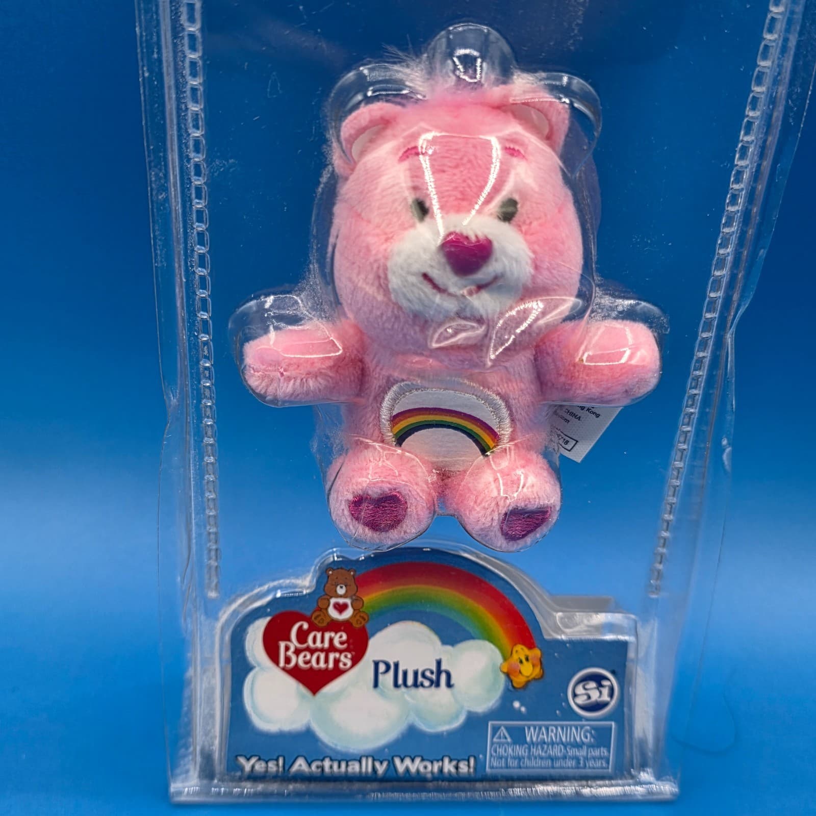 World’s Smallest Care Bear Cheer Bear Plush NEW - Thumbnail 2