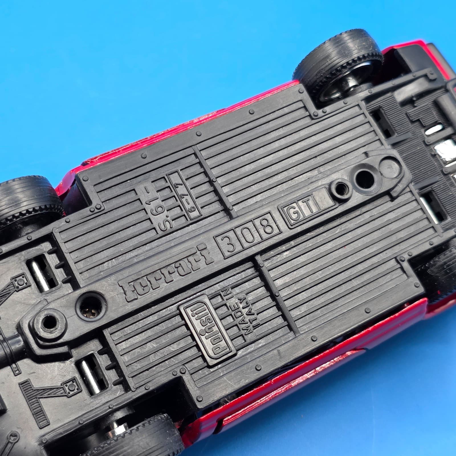 Vintage FERRARI 308 GT Car Model S-61 Made In Italy RARE - Thumbnail 3