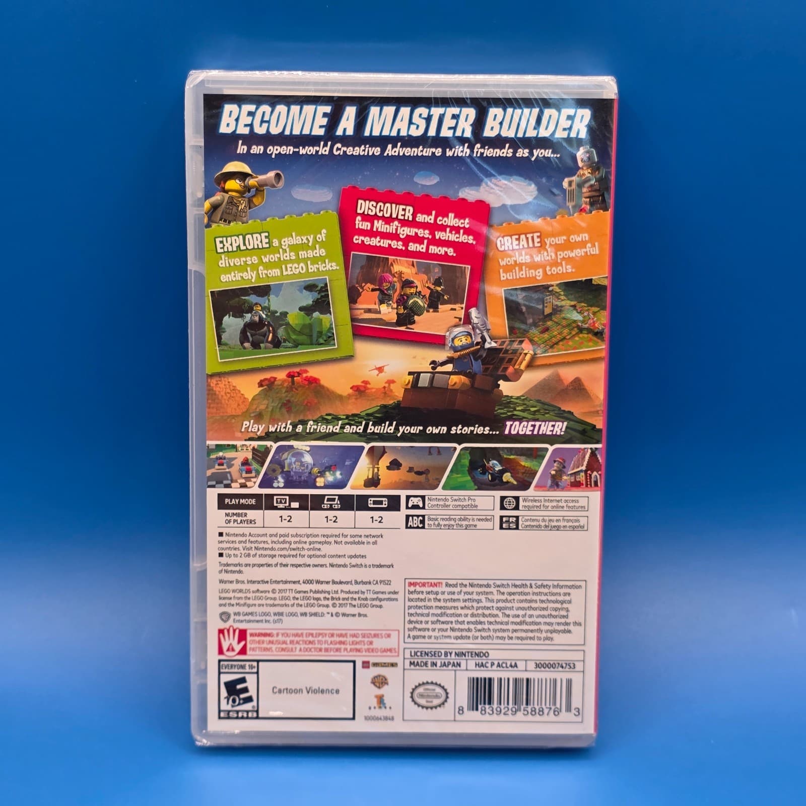 LEGO Worlds Switch w/ 2 Bonus Packs DLC [Brand New] - Thumbnail 3