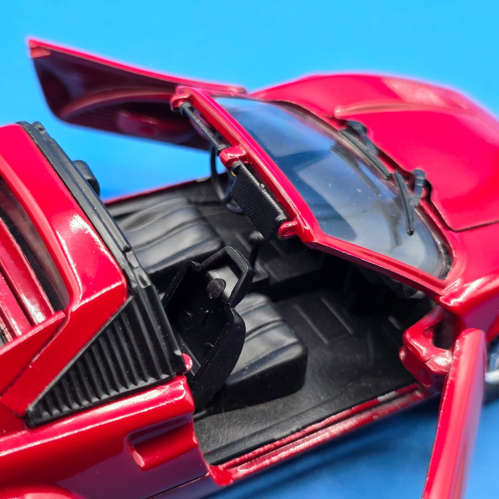 Vintage FERRARI 308 GT Car Model S-61 Made In Italy RARE - Thumbnail 7