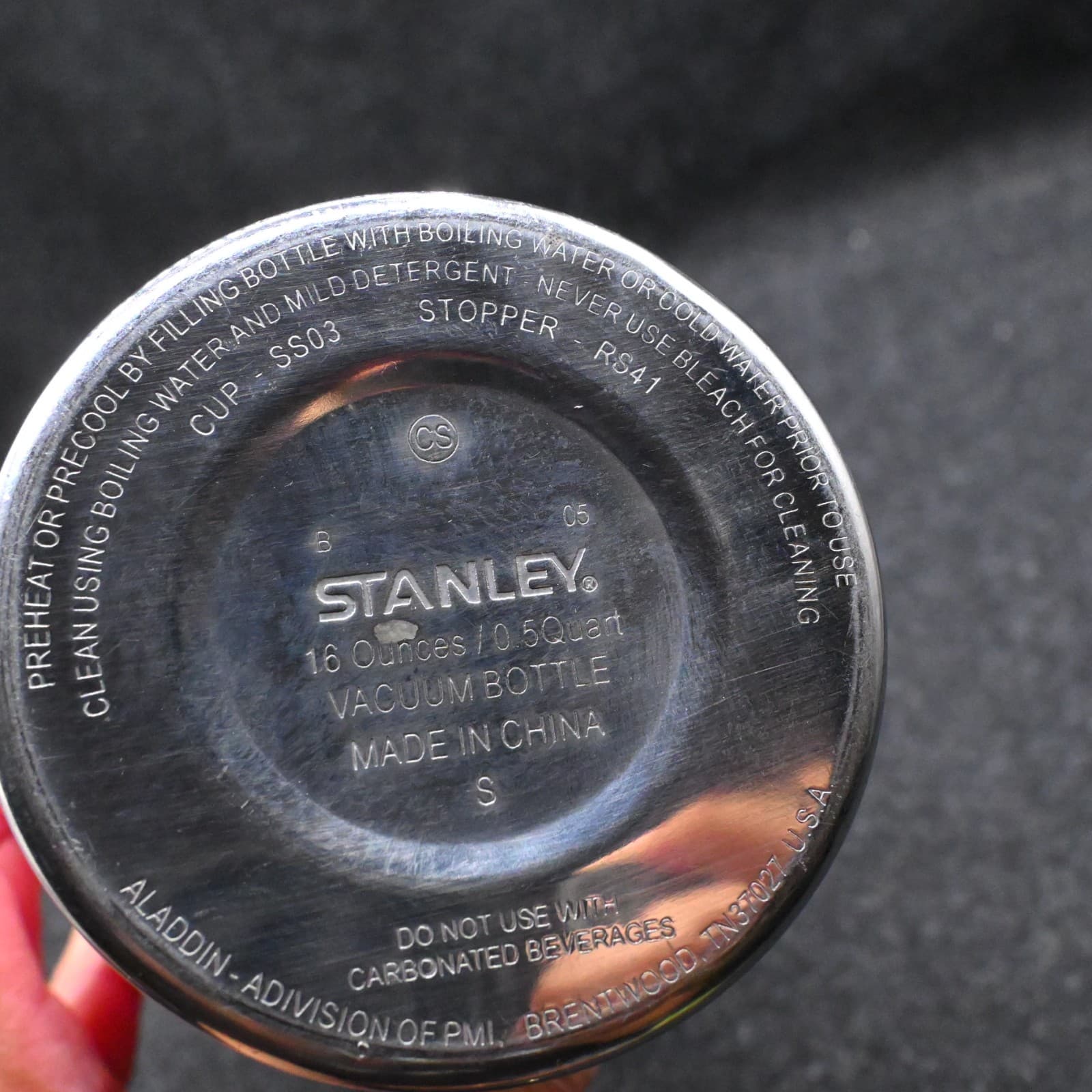 Stanley Pink 16oz Vacuum Bottle Camping Soup Thermos Cup Rare - Thumbnail 11