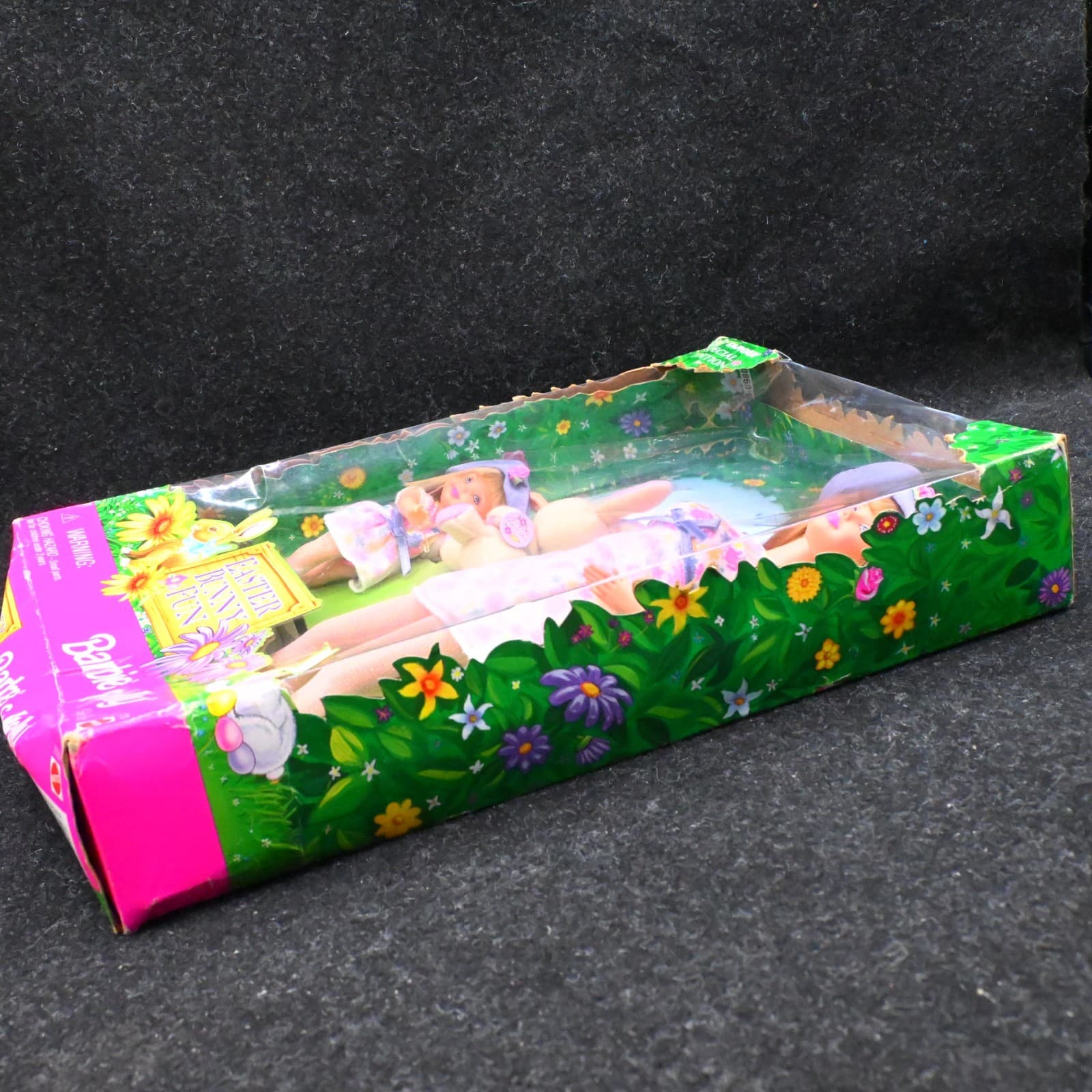 NIB 1998 Mattel Easter Bunny Fun Barbie Kelly 21720 - Thumbnail 11