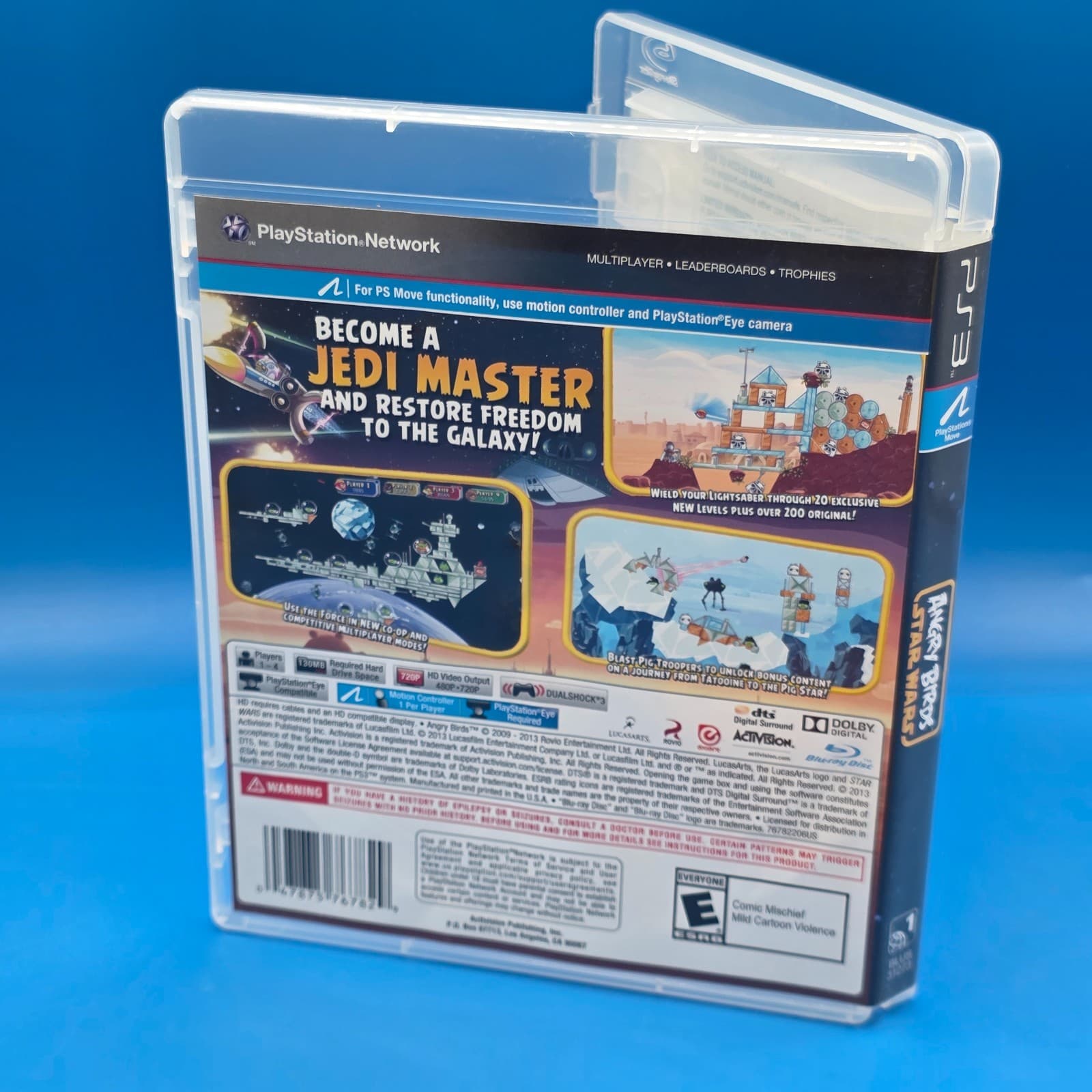 Angry Birds Star Wars PS3 (Sony PlayStation 3 2013) No Manual Tested Works Great - Thumbnail 4