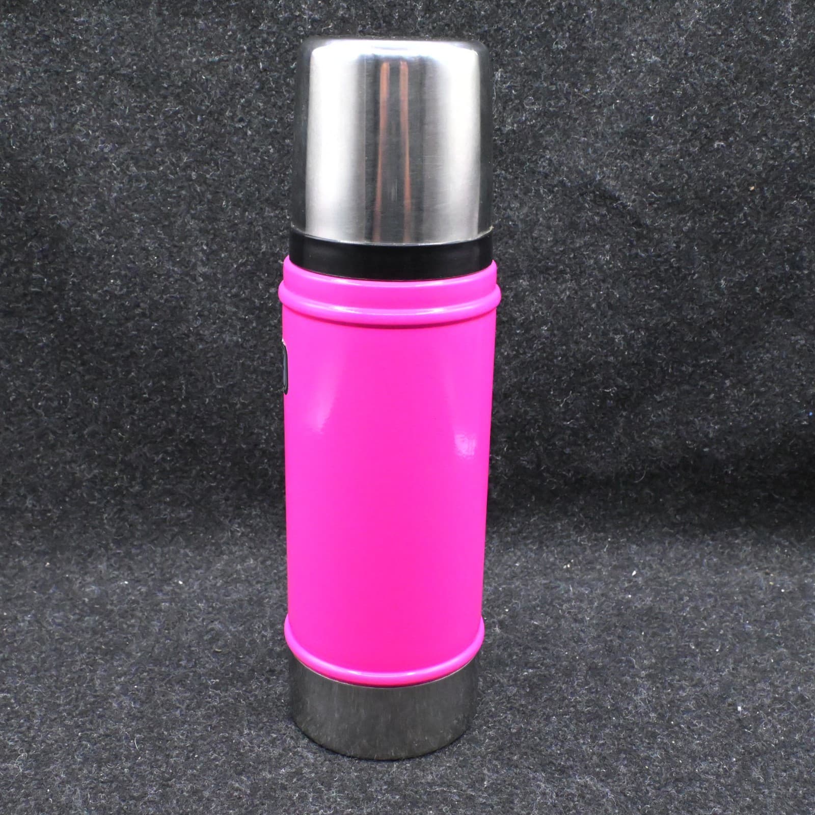 Stanley Pink 16oz Vacuum Bottle Camping Soup Thermos Cup Rare - Thumbnail 5