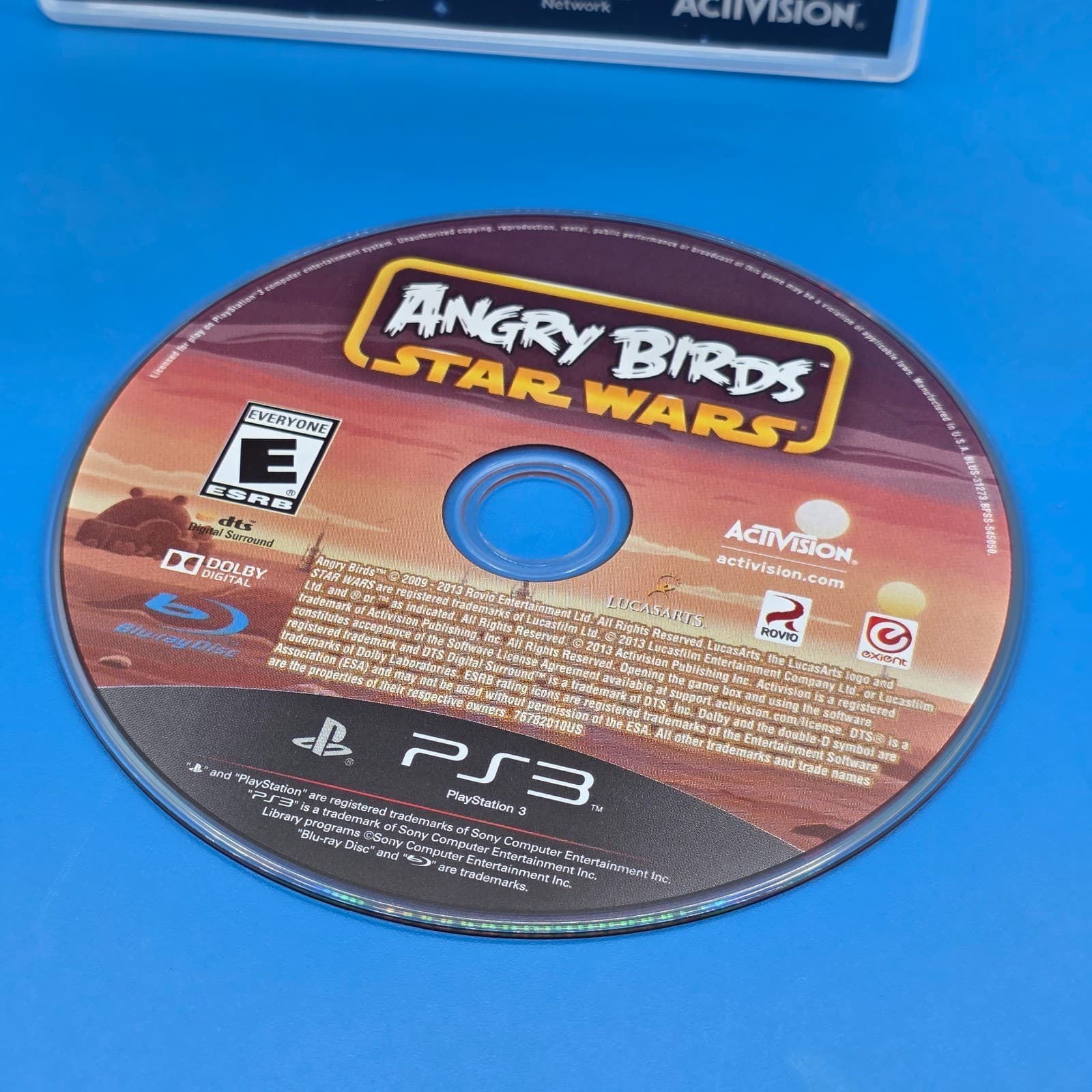 Angry Birds Star Wars PS3 (Sony PlayStation 3 2013) No Manual Tested Works Great - Thumbnail 2