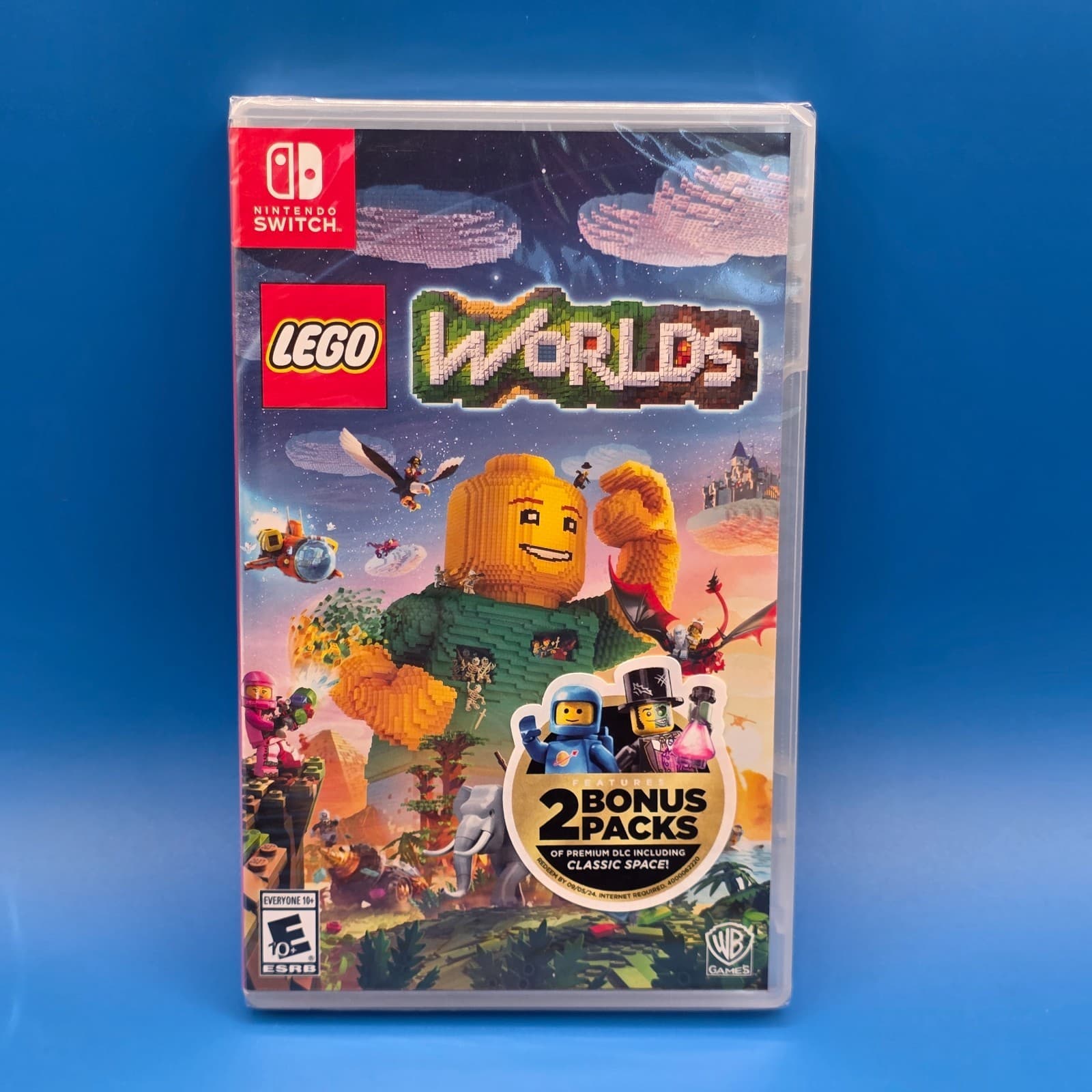 LEGO Worlds Switch w/ 2 Bonus Packs DLC [Brand New]