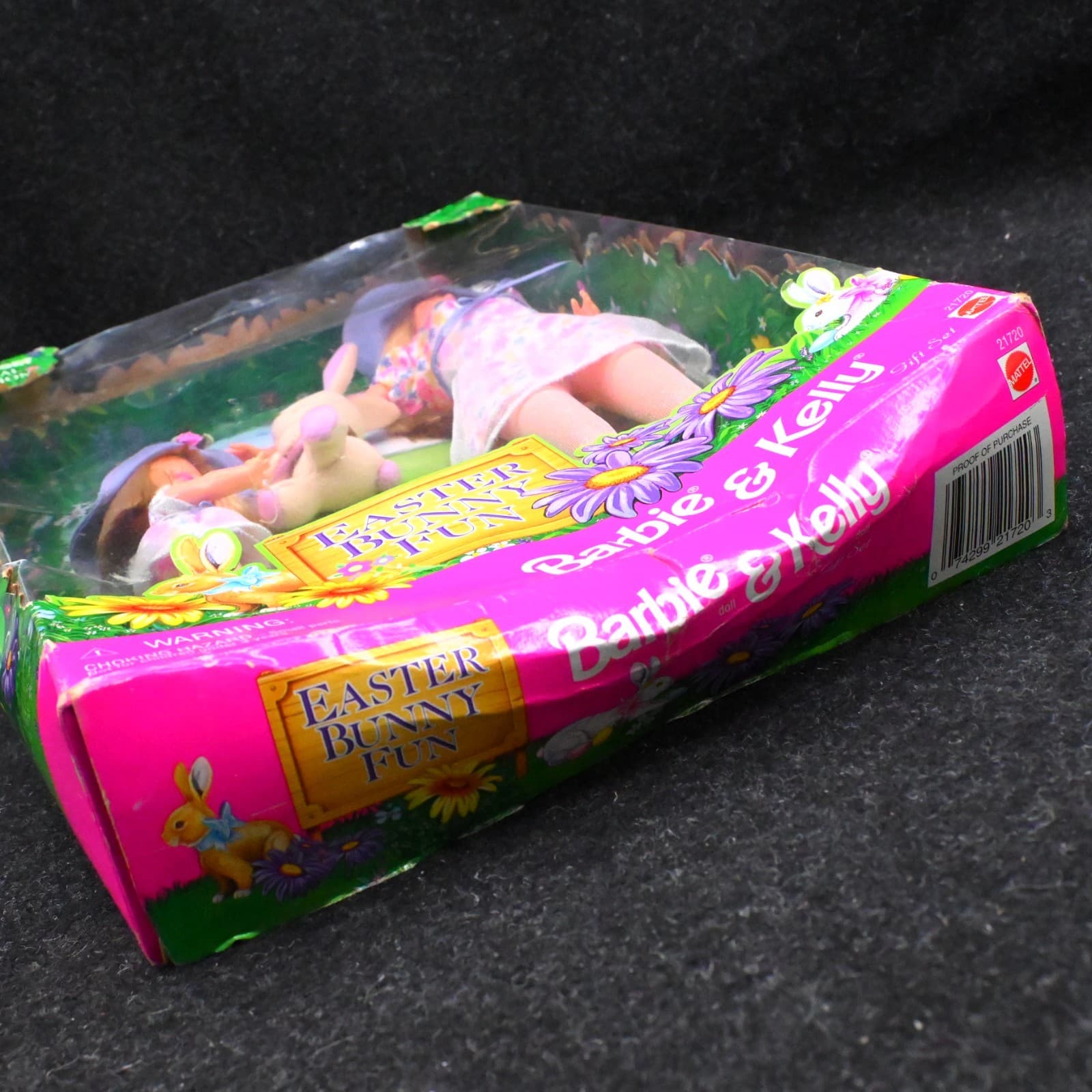 NIB 1998 Mattel Easter Bunny Fun Barbie Kelly 21720 - Thumbnail 7
