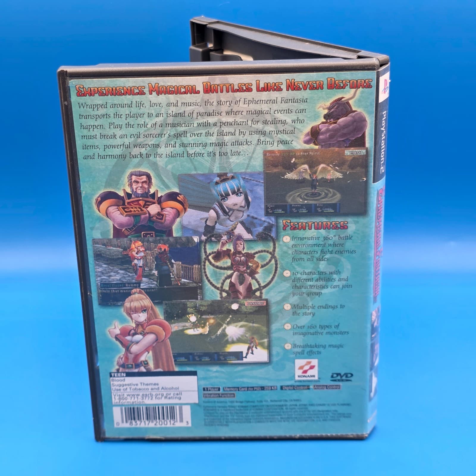 Ephemeral Fantasia (Sony PlayStation 2, 2001) - Missing Manual - Thumbnail 4