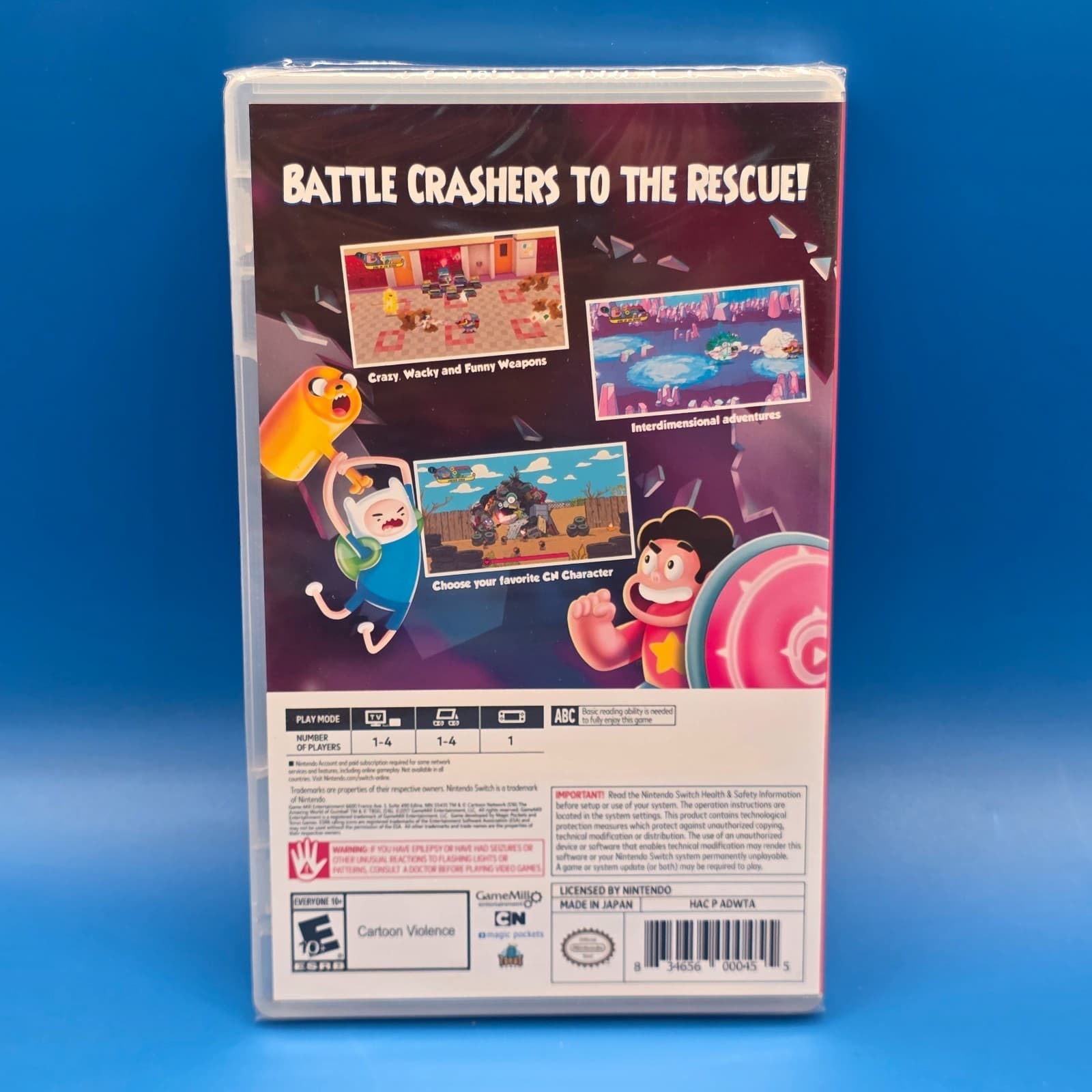 Cartoon Network: Battle Crashers (Nintendo Switch, 2017) BRAND NEW SEALED! - Thumbnail 2
