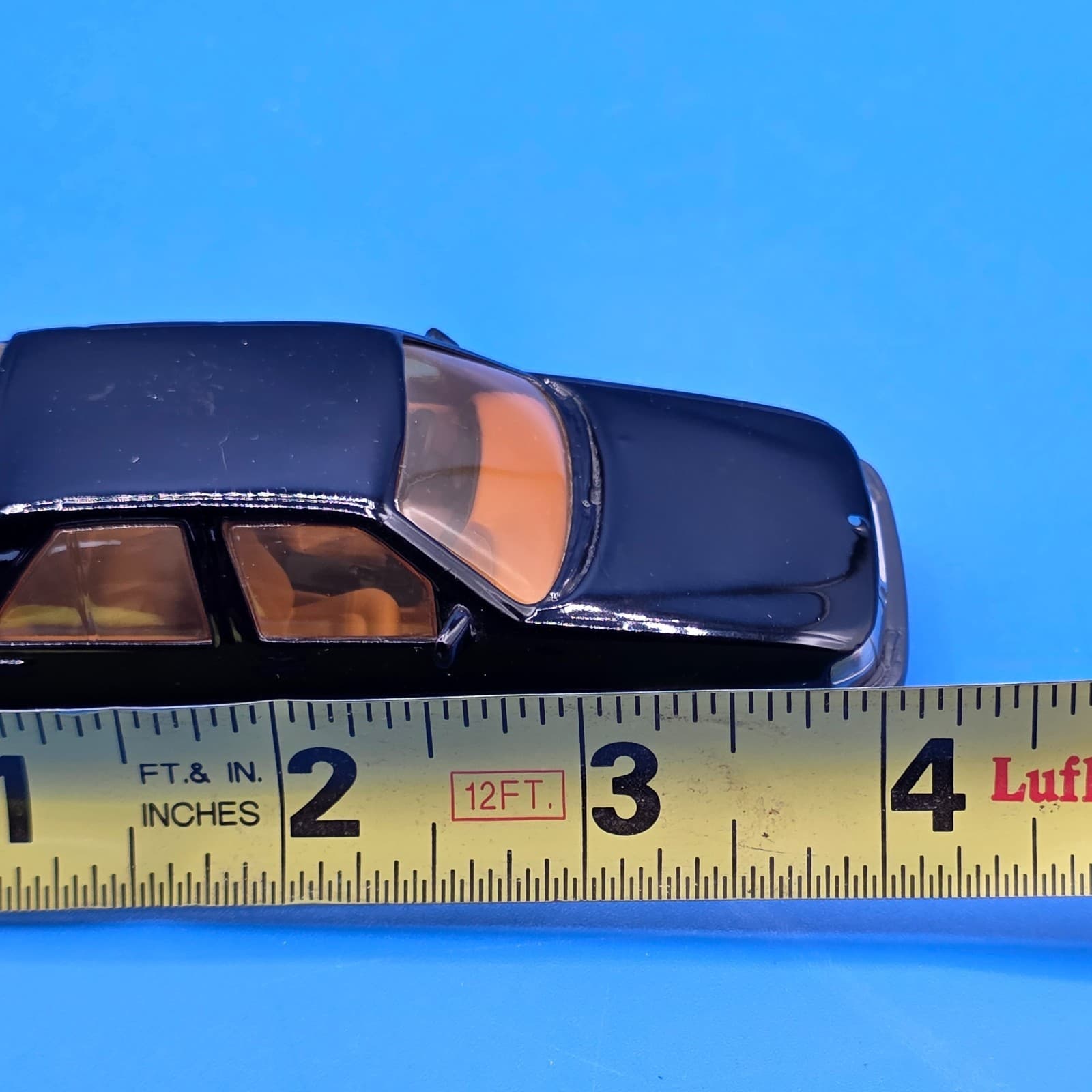 RARE Vintage Somerville Models No. 122 Saab 9000 Turbo 16 - Black (1:43 Scale) - Thumbnail 9