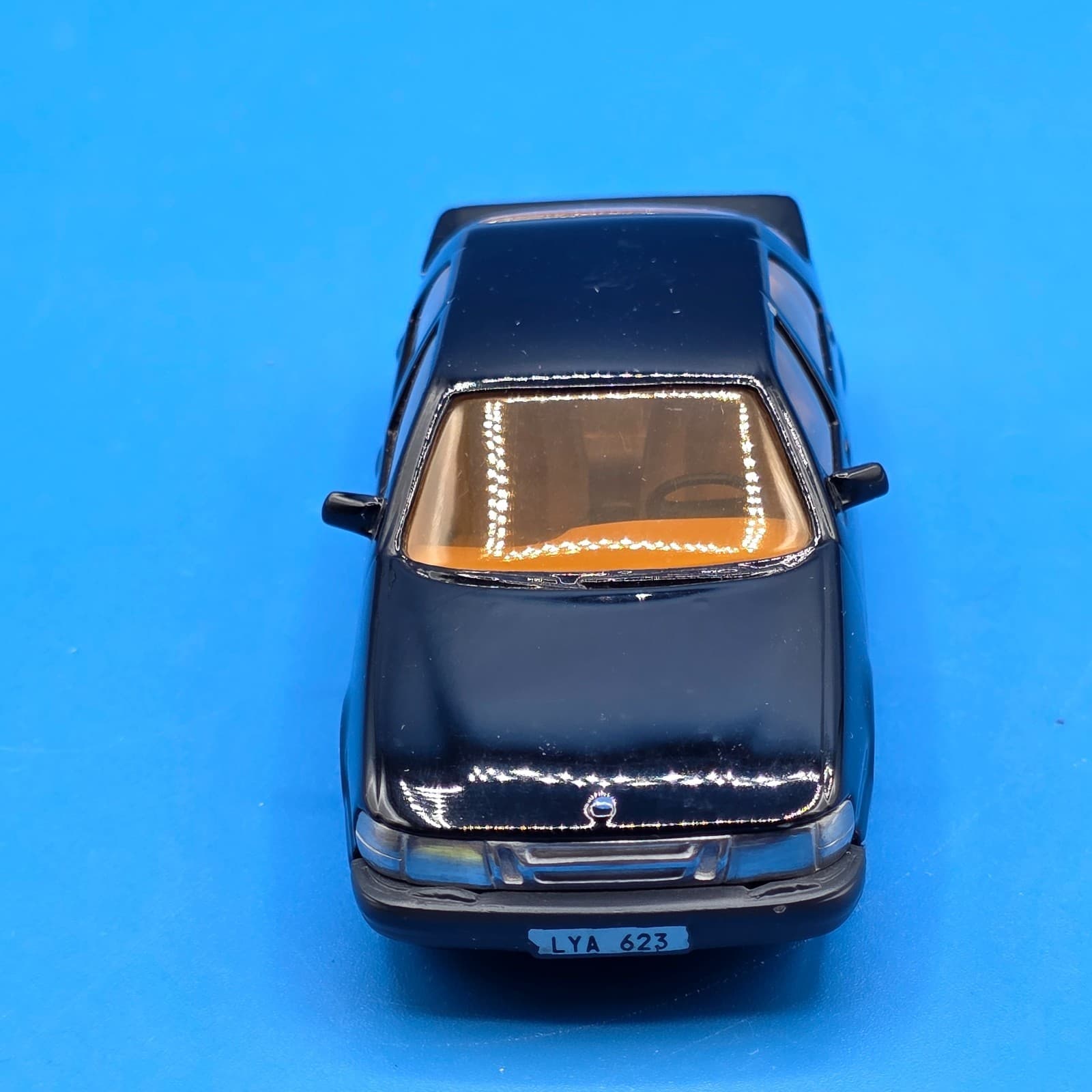 RARE Vintage Somerville Models No. 122 Saab 9000 Turbo 16 - Black (1:43 Scale) - Thumbnail 6