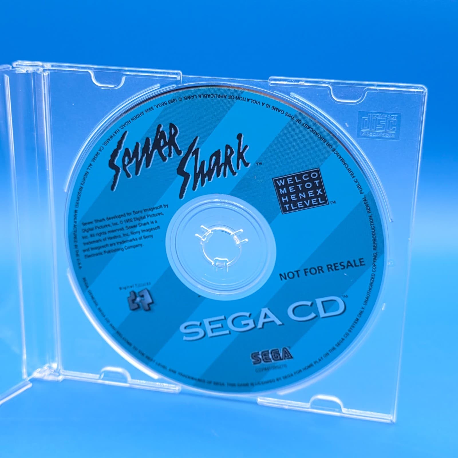 Sewer Shark (Sega CD) | Disc Only | Not For Resale - Thumbnail 2
