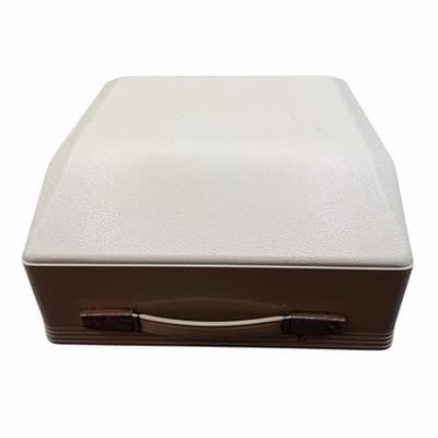 Vintage 1970s Hermes 3000 Typewriter w Cover Tested And Working - Thumbnail 8