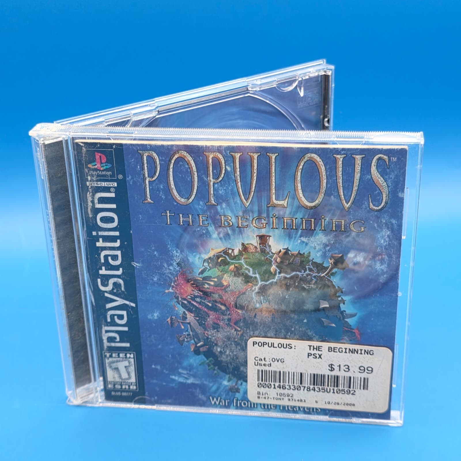 Populous: The Beginning PS1 (Sony PlayStation 1, 1999) - Thumbnail 3