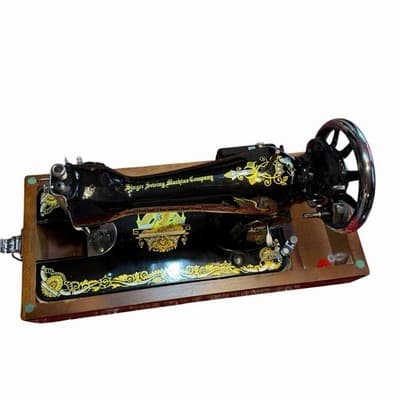 Vintage Singer Sewing Machine RPM-4500 Wood Box Beautiful - Thumbnail 10
