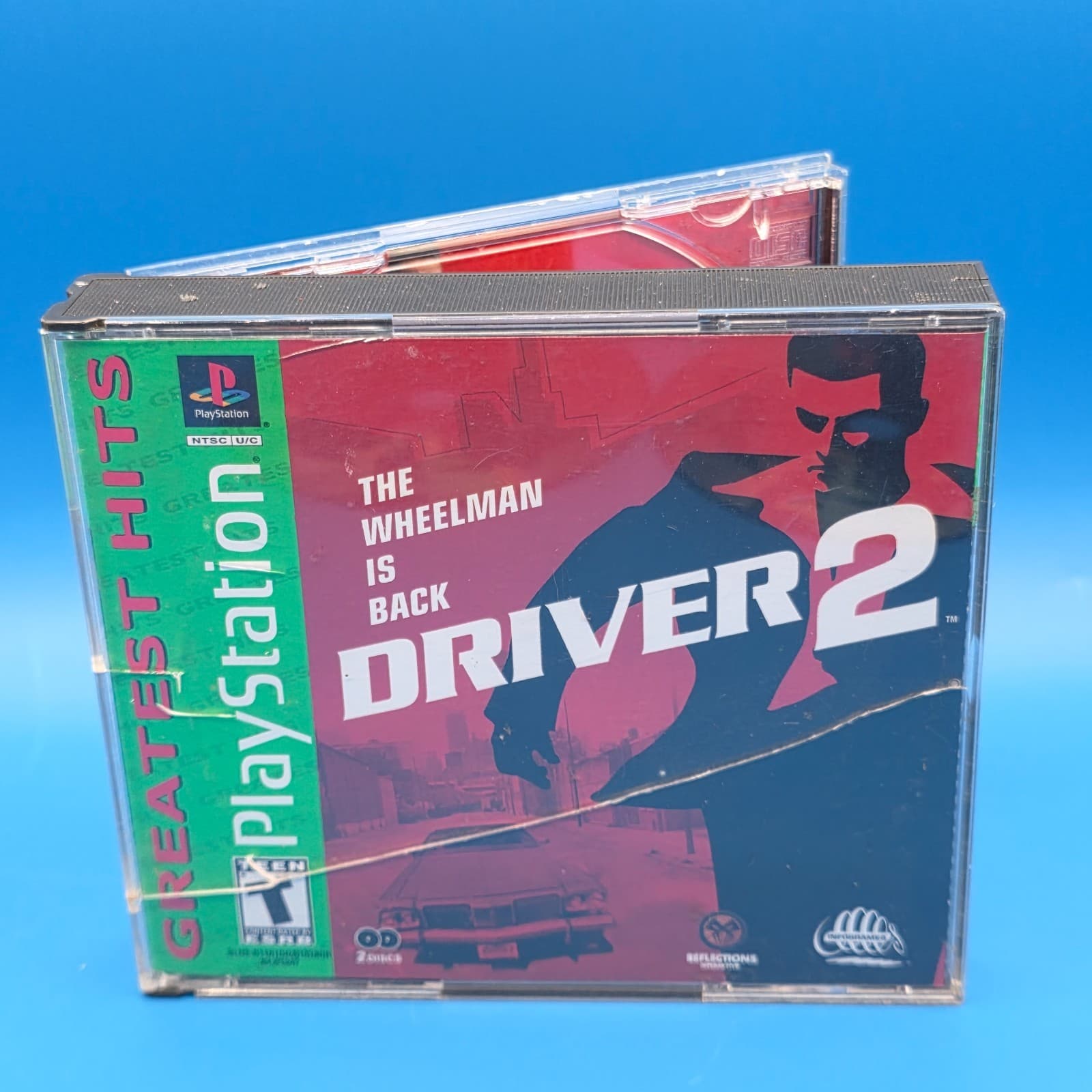 Driver 2 Playstation PS1 Complete CIB -Greatest Hits -Tested - Thumbnail 5