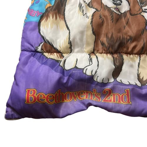 90's Beethoven's 2nd Movie Children's Sleeping Bag St. Bernard Sleeping Bag Ero - Thumbnail 2