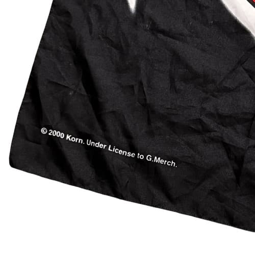 Y2K Vintage 2000 Korn Flag Cloth Textile Poster Flag Tapestry Wall Banner - Thumbnail 4
