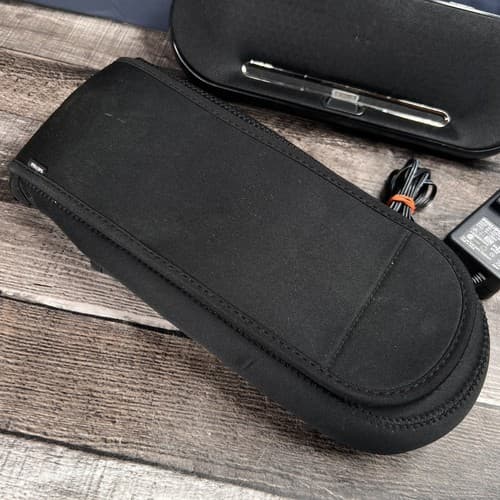 Philips SBD7500 30 Pin iPod iPhone Speaker Dock Black w/ Soft Case & Power Cord - Thumbnail 2