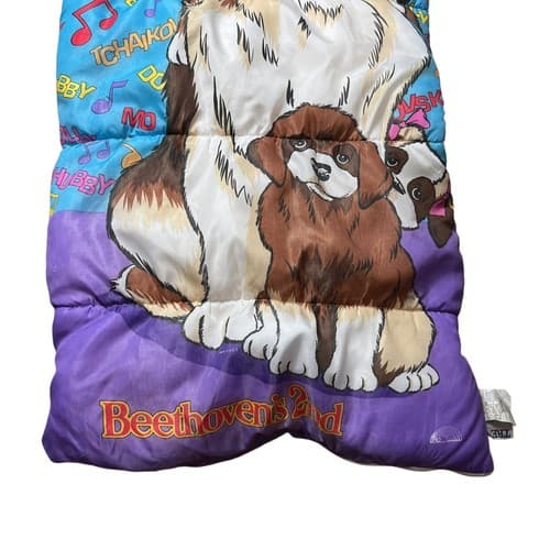 90's Beethoven's 2nd Movie Children's Sleeping Bag St. Bernard Sleeping Bag Ero - Thumbnail 10