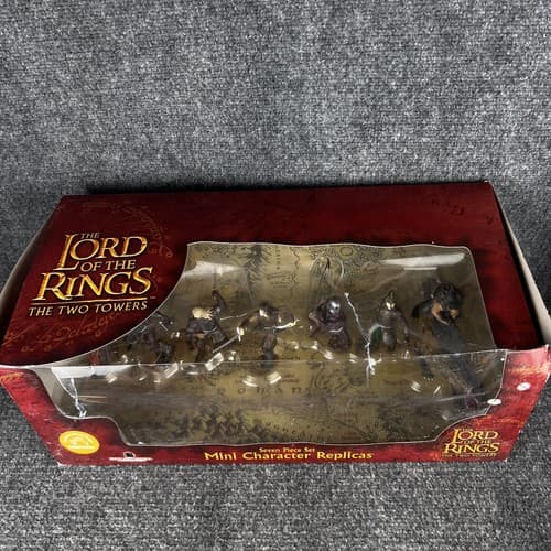 VTG 2002 Applause The Lord of the Rings The Two Towers 7 Mini Character Replicas - Thumbnail 7