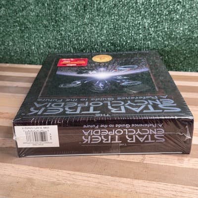 VTG 1997 PC Big Box Star Trek Encyclopedia CD-ROM New & Factory Sealed - Thumbnail 6