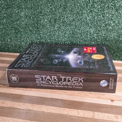 VTG 1997 PC Big Box Star Trek Encyclopedia CD-ROM New & Factory Sealed - Thumbnail 7