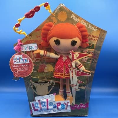 BRAND NEW Lalaloopsy Peppy Pom Poms 12 in'' Doll 2010 Retired