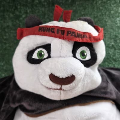 Kung Fu Panda PO Plush Large 2008 Mattel DreamWorks - Thumbnail 2