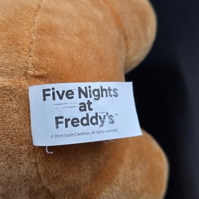 Five Nights at Freddy's FNAF Freddy Fazbear 13" Plush Doll 2016 Scott Cawthon - Thumbnail 5