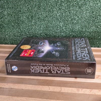 VTG 1997 PC Big Box Star Trek Encyclopedia CD-ROM New & Factory Sealed - Thumbnail 8