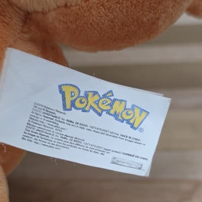2010 Jakks Pacific Nintendo Pokemon Approx 7" Teddiursa Teddy Bear Plush - Thumbnail 4