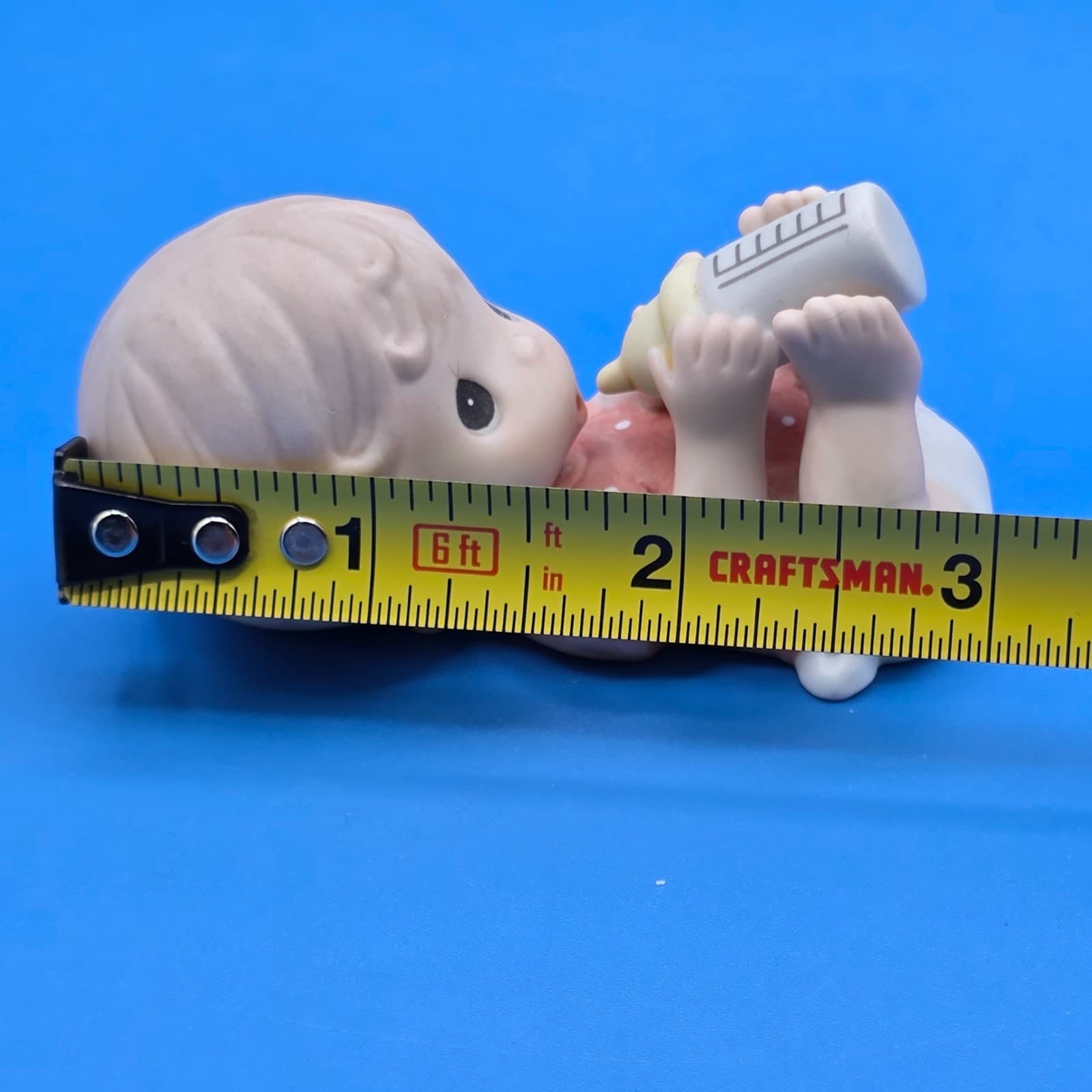 Rare Precious Moments Baby Figurine with Bottle Limited Edition Collectible Gift - Thumbnail 4