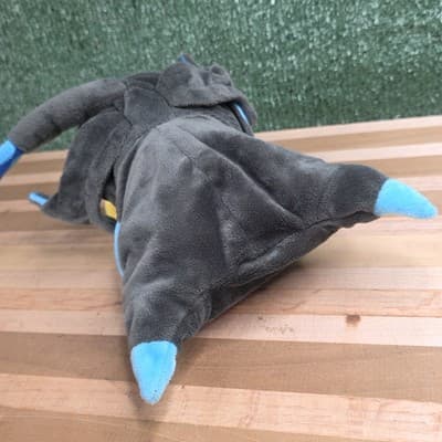 Pokemon Center Pikachu Wearing Mega Charizard X Poncho Cosplay 8" Plush Pokémon - Thumbnail 4