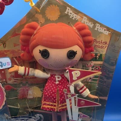 BRAND NEW Lalaloopsy Peppy Pom Poms 12 in'' Doll 2010 Retired - Thumbnail 2