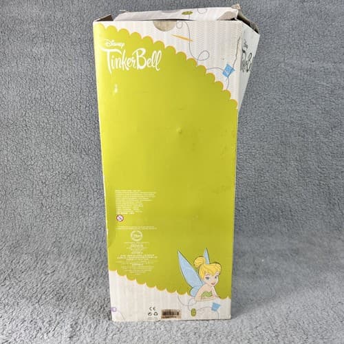 Rare Disney Store 16” Tinker bell Fairies Toddler Doll In Box Damage package - Thumbnail 6