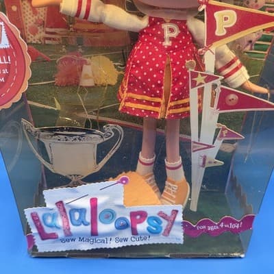BRAND NEW Lalaloopsy Peppy Pom Poms 12 in'' Doll 2010 Retired - Thumbnail 3