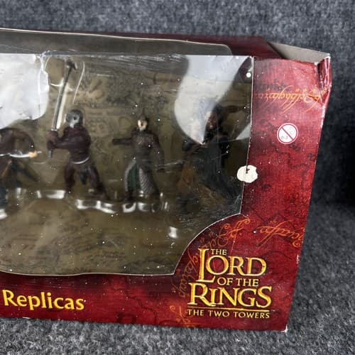 VTG 2002 Applause The Lord of the Rings The Two Towers 7 Mini Character Replicas - Thumbnail 3