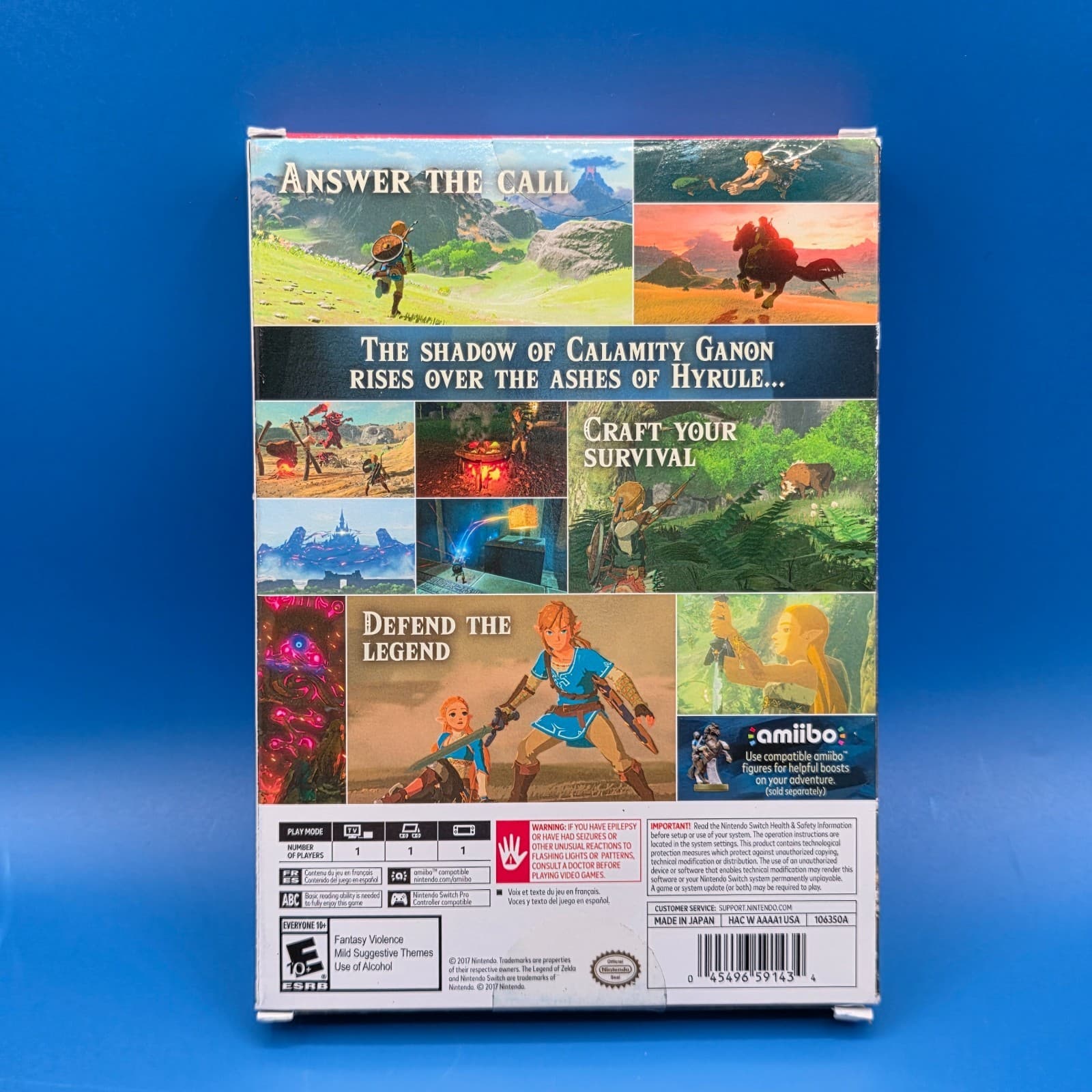 NEW The Legend of Zelda: Breath of the Wild - Explorer's Edition Nintendo Switch - Thumbnail 8