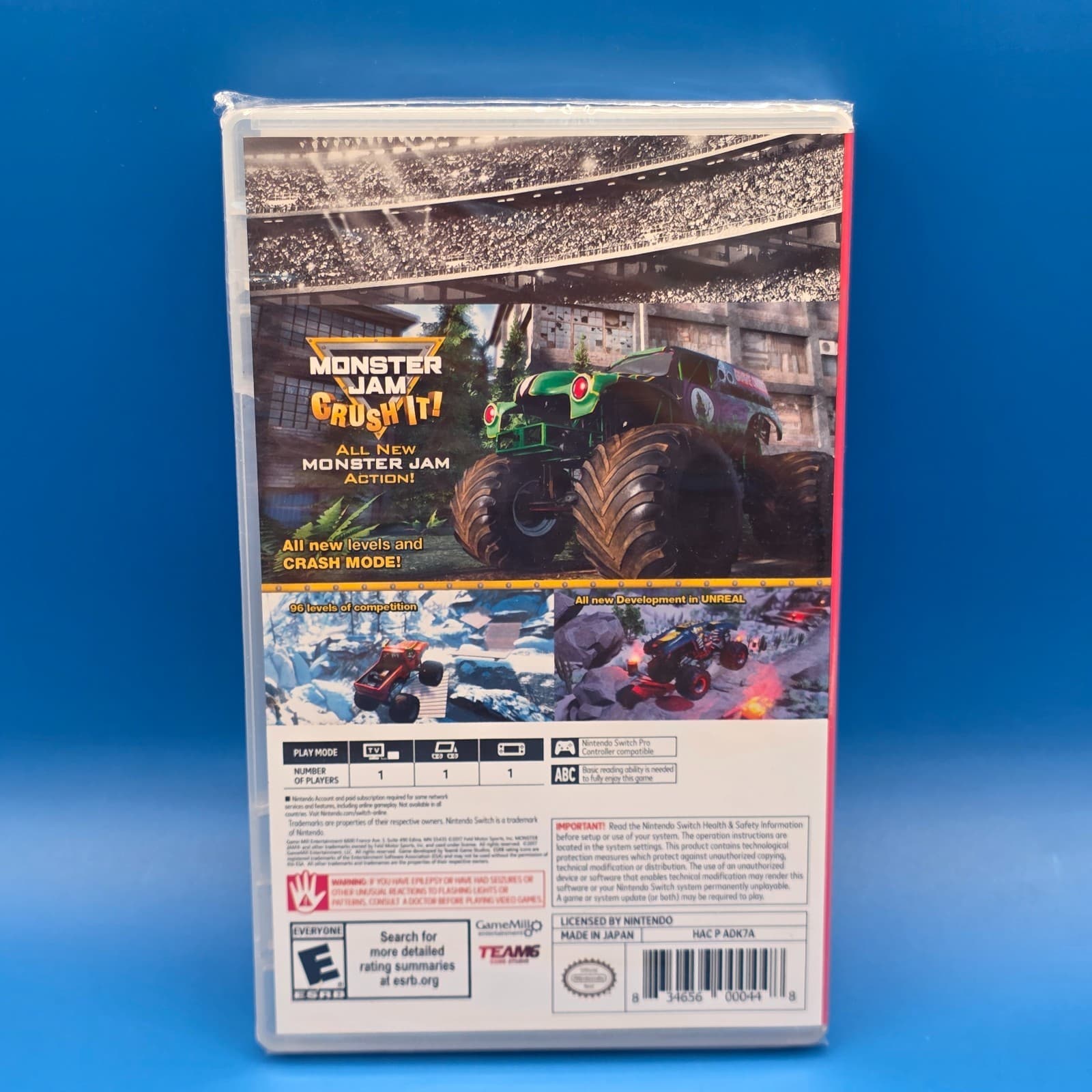 Monster Jam Crush It! (Nintendo Switch) Brand New - Thumbnail 2