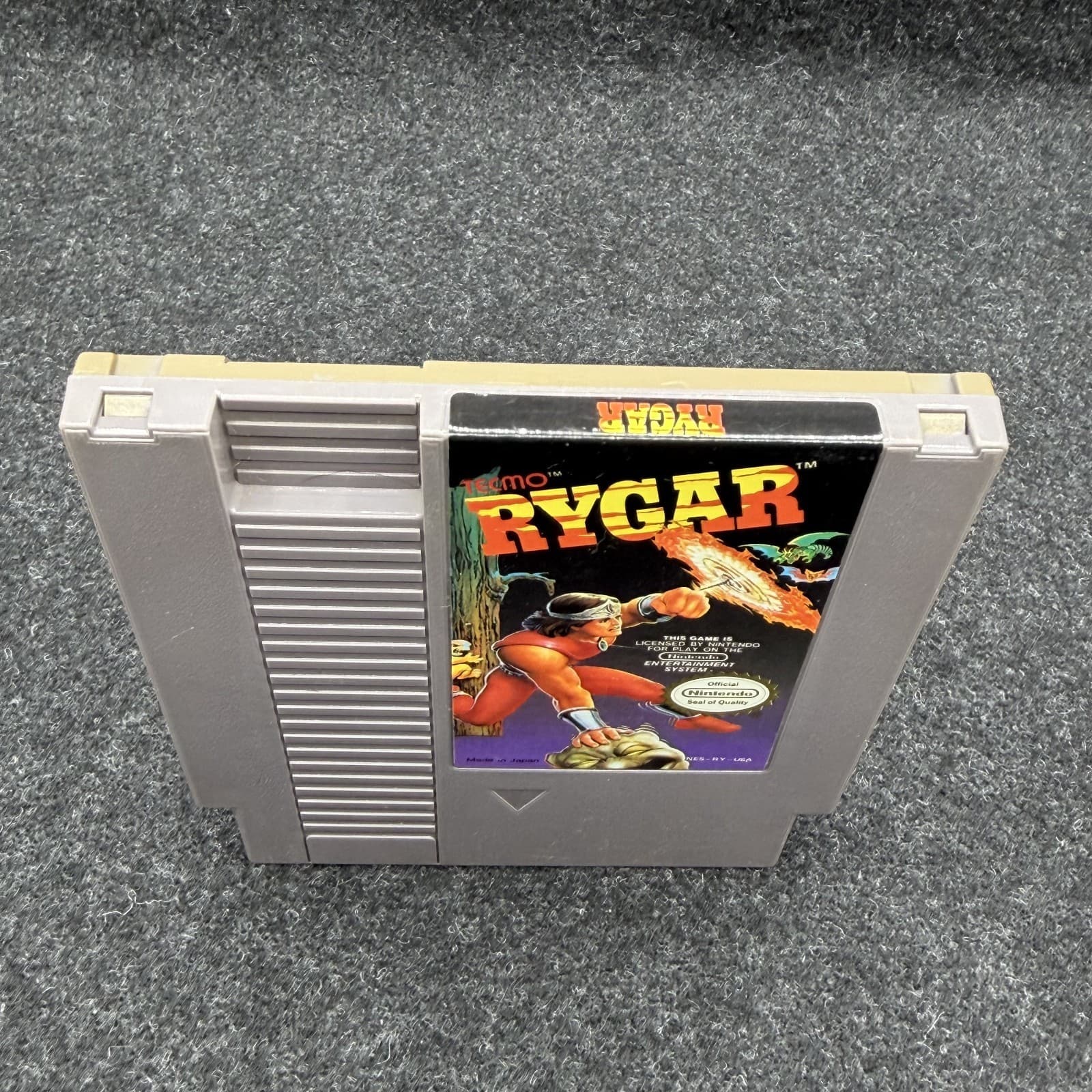 Rygar (Nintendo NES, 1987, Tecmo) – Authentic Cartridge Only – Tested & Working - Thumbnail 3