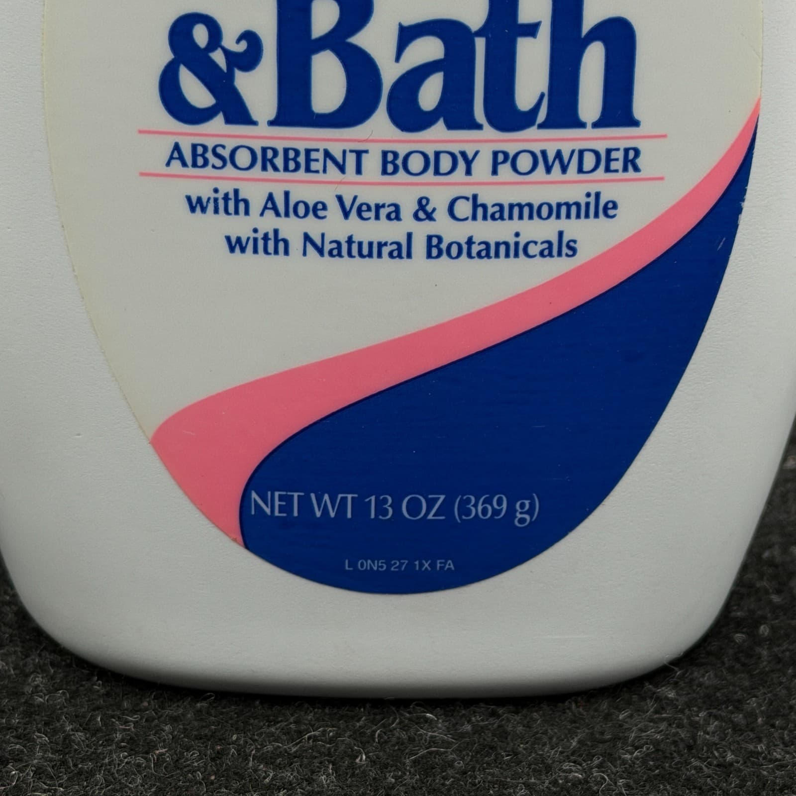 VTG Duane Reade Regular Scent Shower & Bath Absorbent Body Powder 13oz TALC - Thumbnail 3