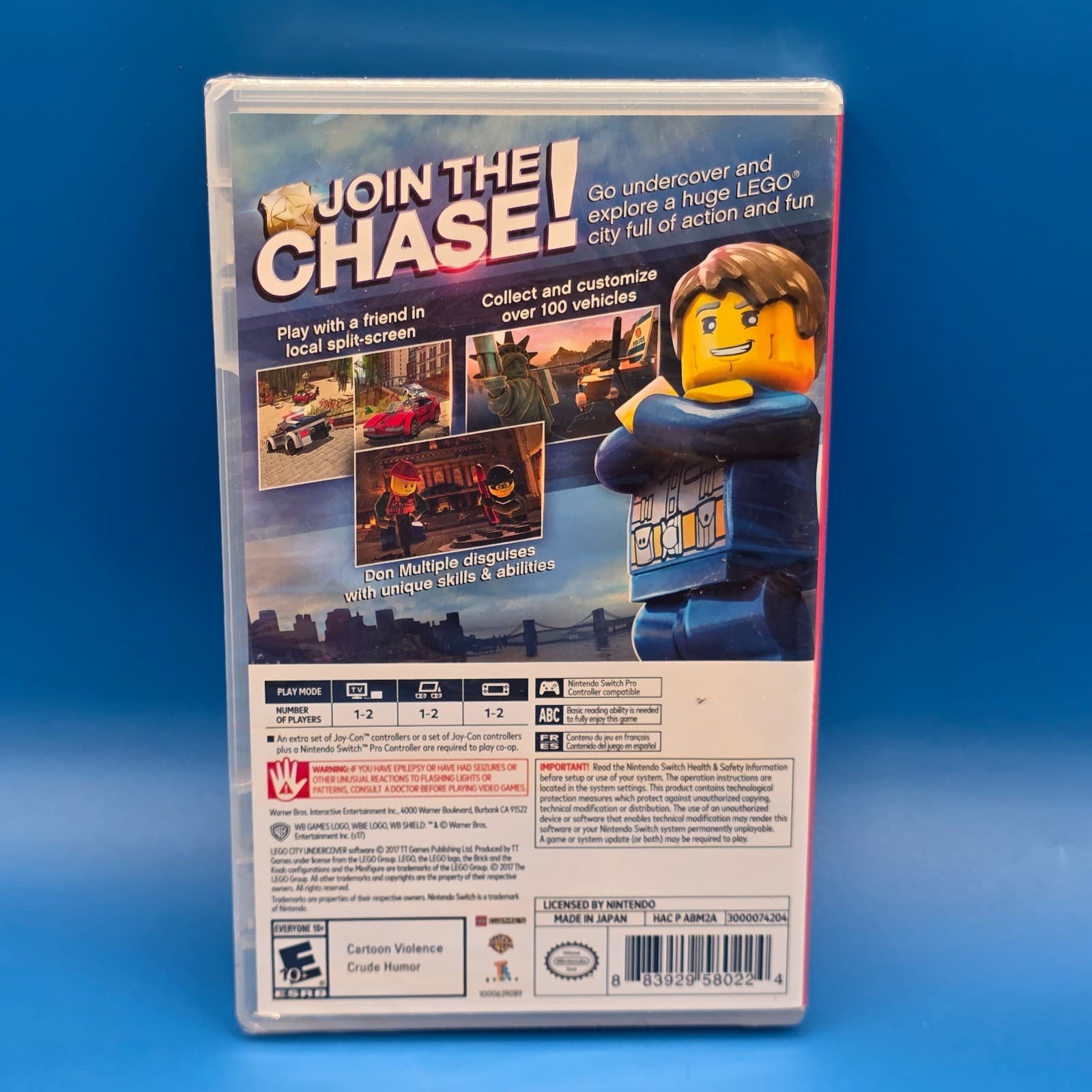 LEGO City Undercover (Physical Version) (Nintendo Switch) BRAND NEW - Thumbnail 2