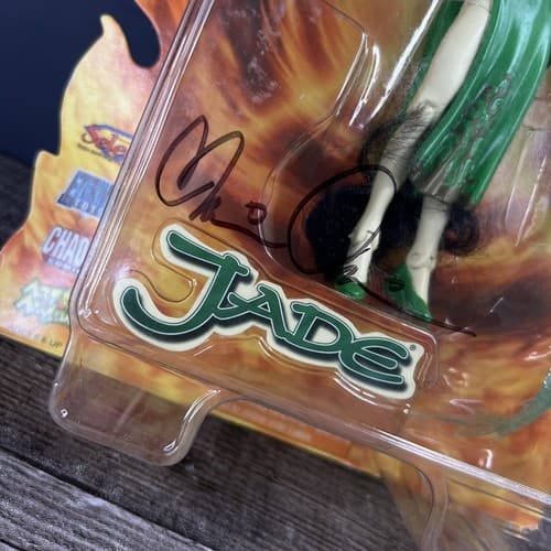 SIGNED NEW Dark Alliance Series 1 Jade Action Figure Chaos Comics Art Asylum JL - Thumbnail 3