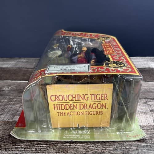 CROUCHING TIGER HIDDEN DRAGON Lo DELUXE 7" Action Figure (Art Asylum, 2001) - Thumbnail 5