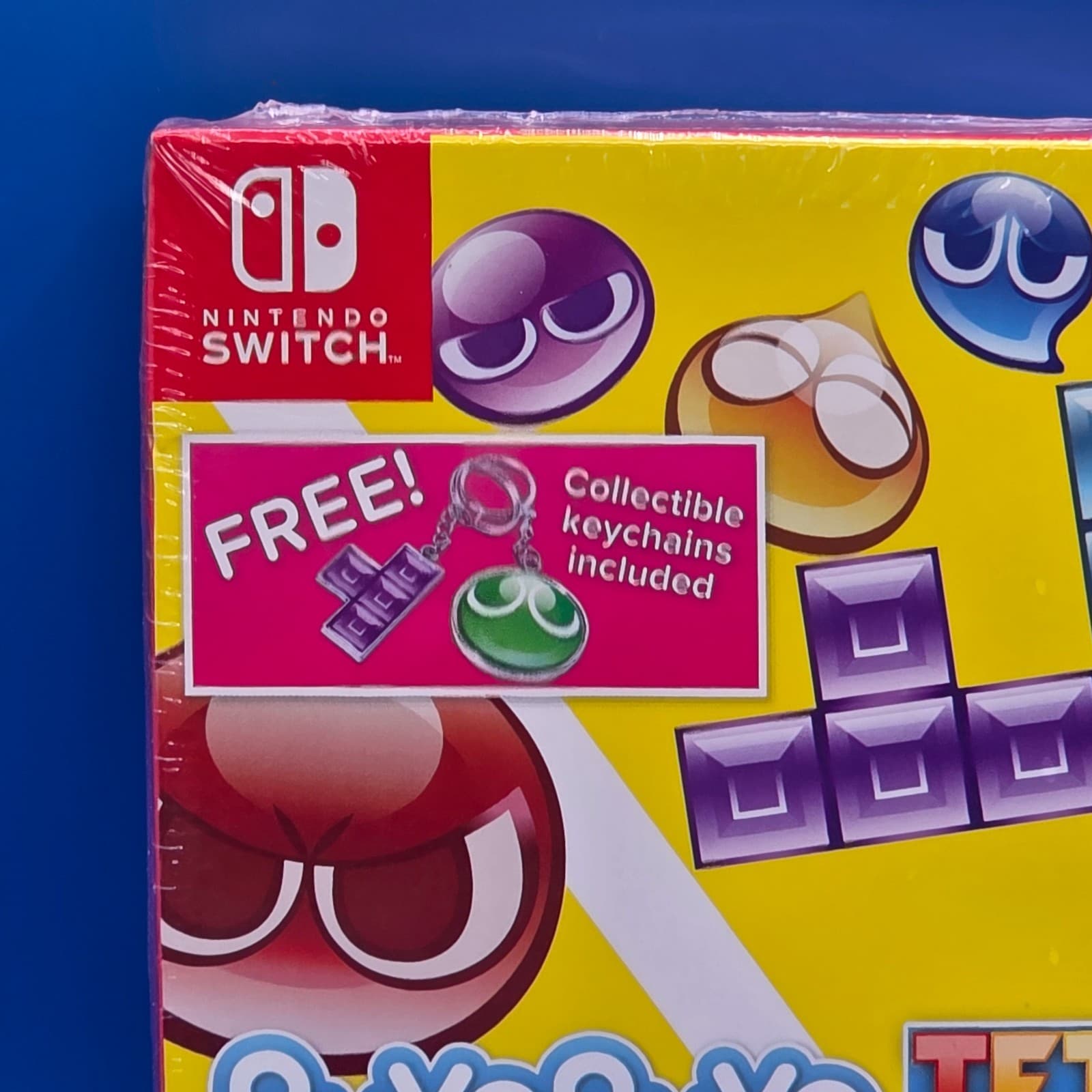 Puyo Puyo Tetris With Keychain Box Nintendo Switch Brand New Factory Sealed - Thumbnail 2