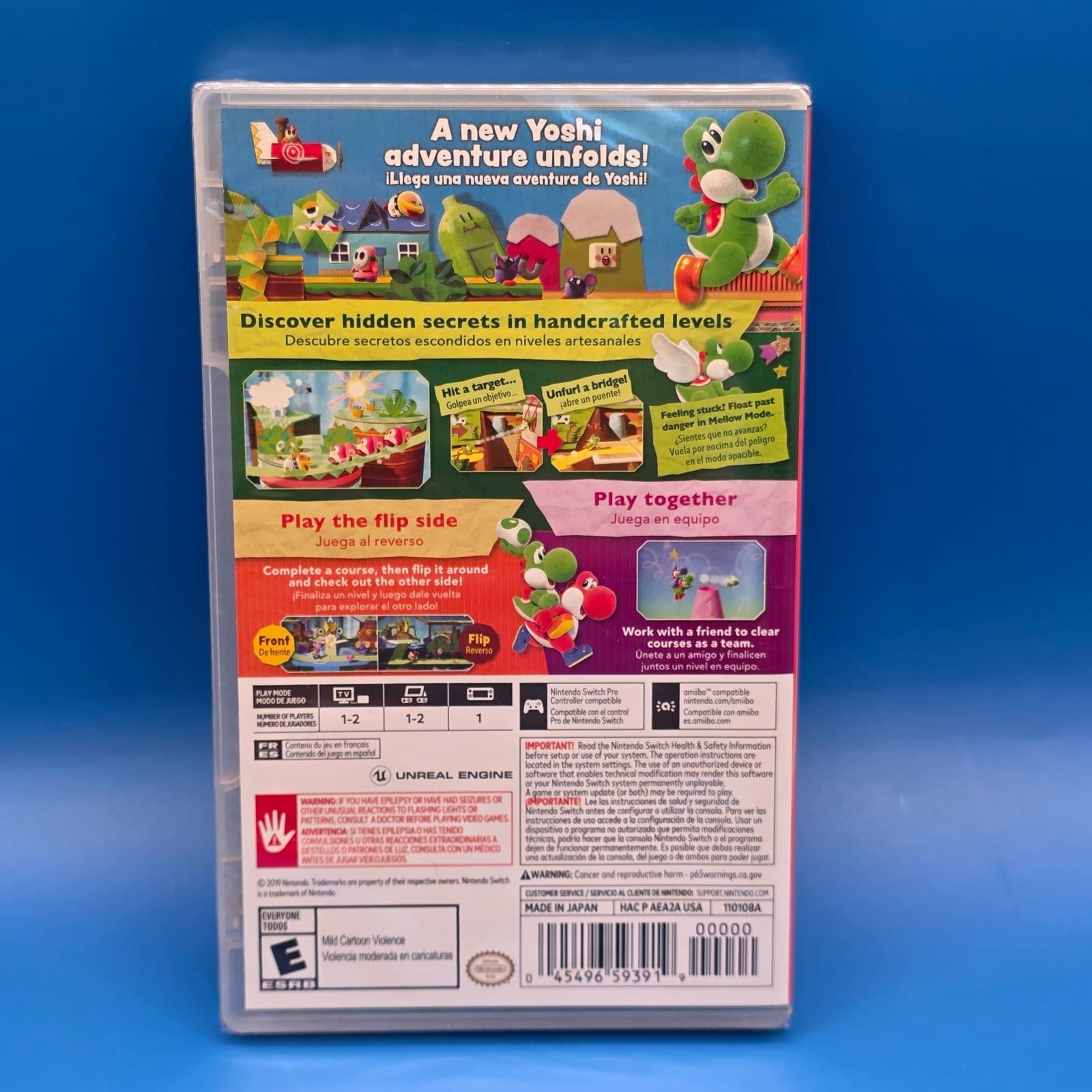 Yoshi's Crafted World for Nintendo Switch [New Video Game] - Thumbnail 2