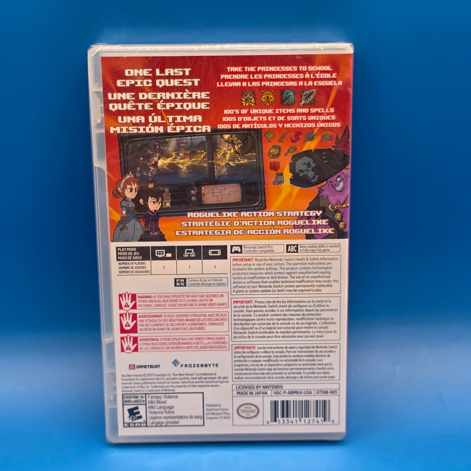 HAS-BEEN HEROES 🗡️ (Nintendo Switch, 2017) 💥 BRAND NEW FACTORY SEALED 🏹 - Thumbnail 2