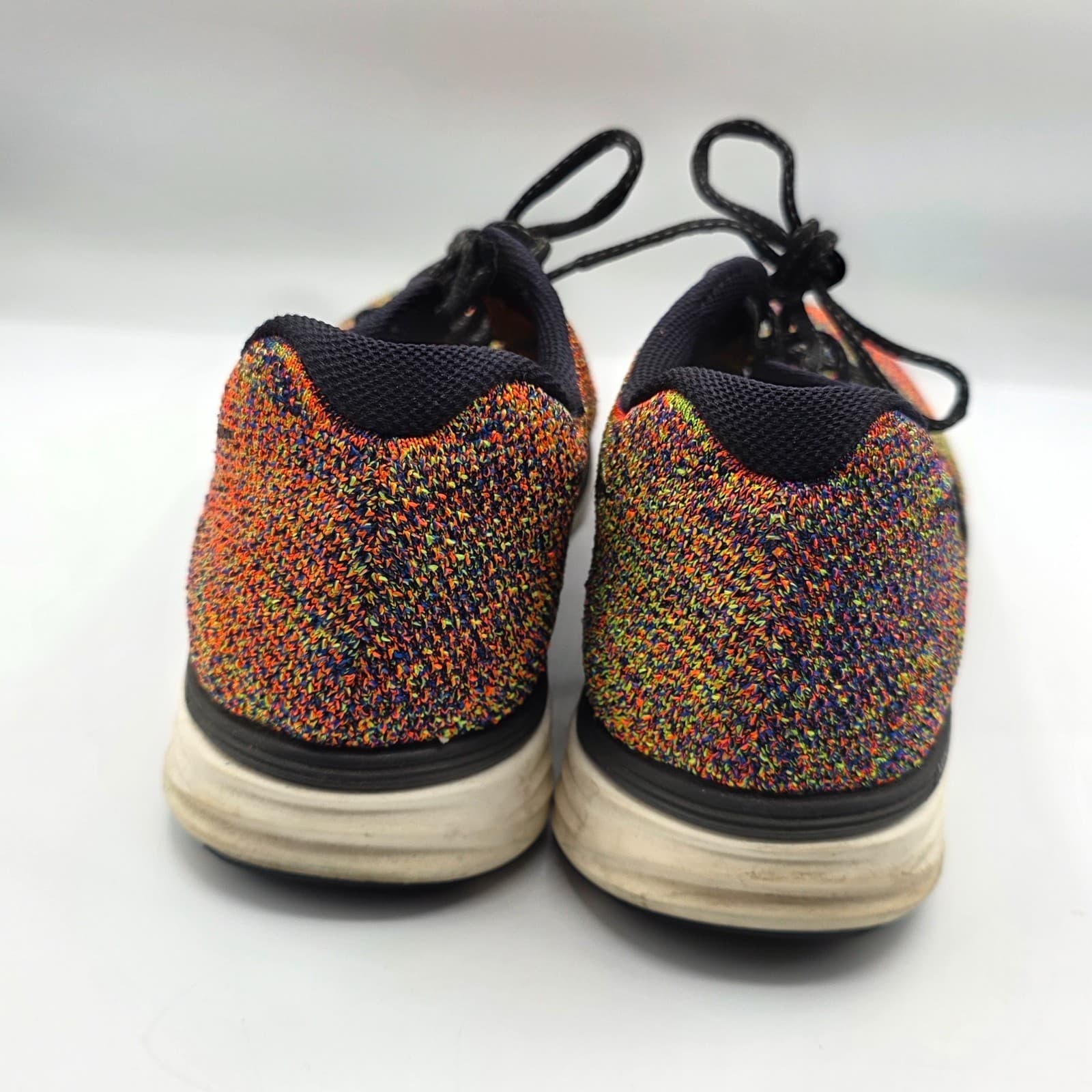 Nike Flyknit Lunar 3 Men’s Size 12 Multicolor Running Shoes Athletic Sneakers - Thumbnail 9